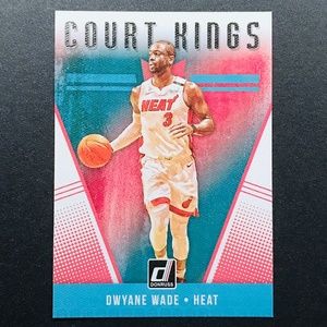 Dwyane Wade - 2018-19 Donruss Court Kings #28